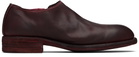 Guidi Burgundy 990E Slip-on Loafers