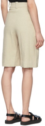 by Malene Birger Off-White Cimassi Shorts
