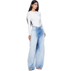 Diesel Blue Relaxed High Waist 1987 D-Khelz Jeans