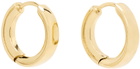 Vitaly Gold Arc Earrings