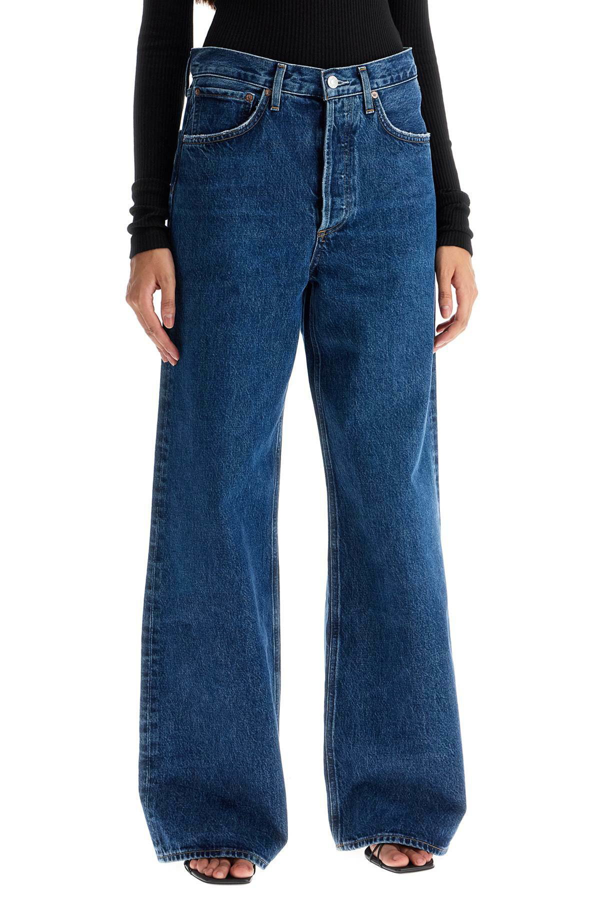 デニム・ジーパン AGOLDE Women Denim Pants A9039 1206 CONT BLUE AGOLDE LUNA PIECED JEAN