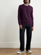 NN07 - Lee 6598 Merino Wool-Blend Sweater - Purple