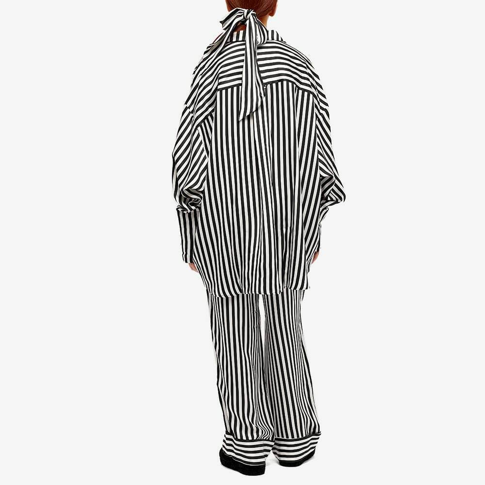 Black and white striped pajamas hot sale