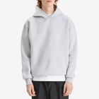 Róhe Men's Logo Hoodie in Mid Grey Melange