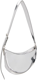 Mugler Silver Medium Spiral Curve 01 Bag