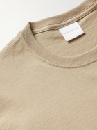 Museum Of Peace & Quiet - Wordmark Logo-Print Cotton-Jersey T-Shirt - Neutrals