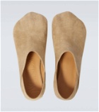 JW Anderson Paw suede loafers
