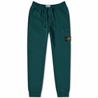 Stone Island Men's Garment Dyed Pocket Jogger in Bottle Green