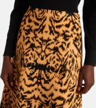 Ulla Johnson Lani jacquard midi skirt