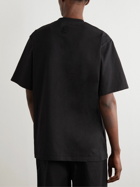 Moncler Genius - JW Anderson Logo-Print Cotton-Jersey T-Shirt - Black