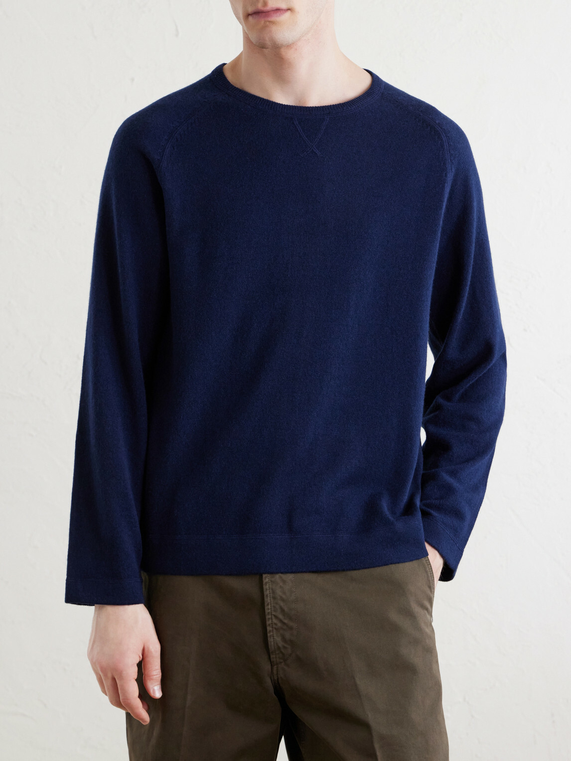 Officine Générale - Nate Cashmere Sweater - Blue