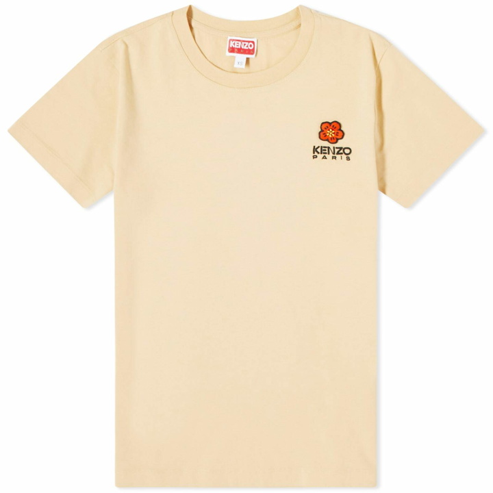 Photo: Kenzo Boke Crest Logo Classic T-Shirt in Camel
