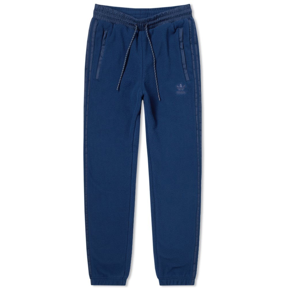 NEW Size M Medium Mens Adidas Polar Fleece Pants in Navy Blue