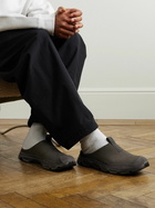 Salomon - RX Suede-Trimmed Leather Slip-On Sneakers - Brown