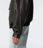 Auralee Leather jacket