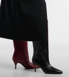 Herbert Levine Two Faced leather knee-high boots