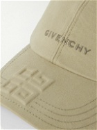 Givenchy - Logo-Embroidered Embossed Cotton-Twill Baseball Cap