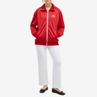 Fiorucci Women's Puffy Piping Angel Track Sweatshirt in Red