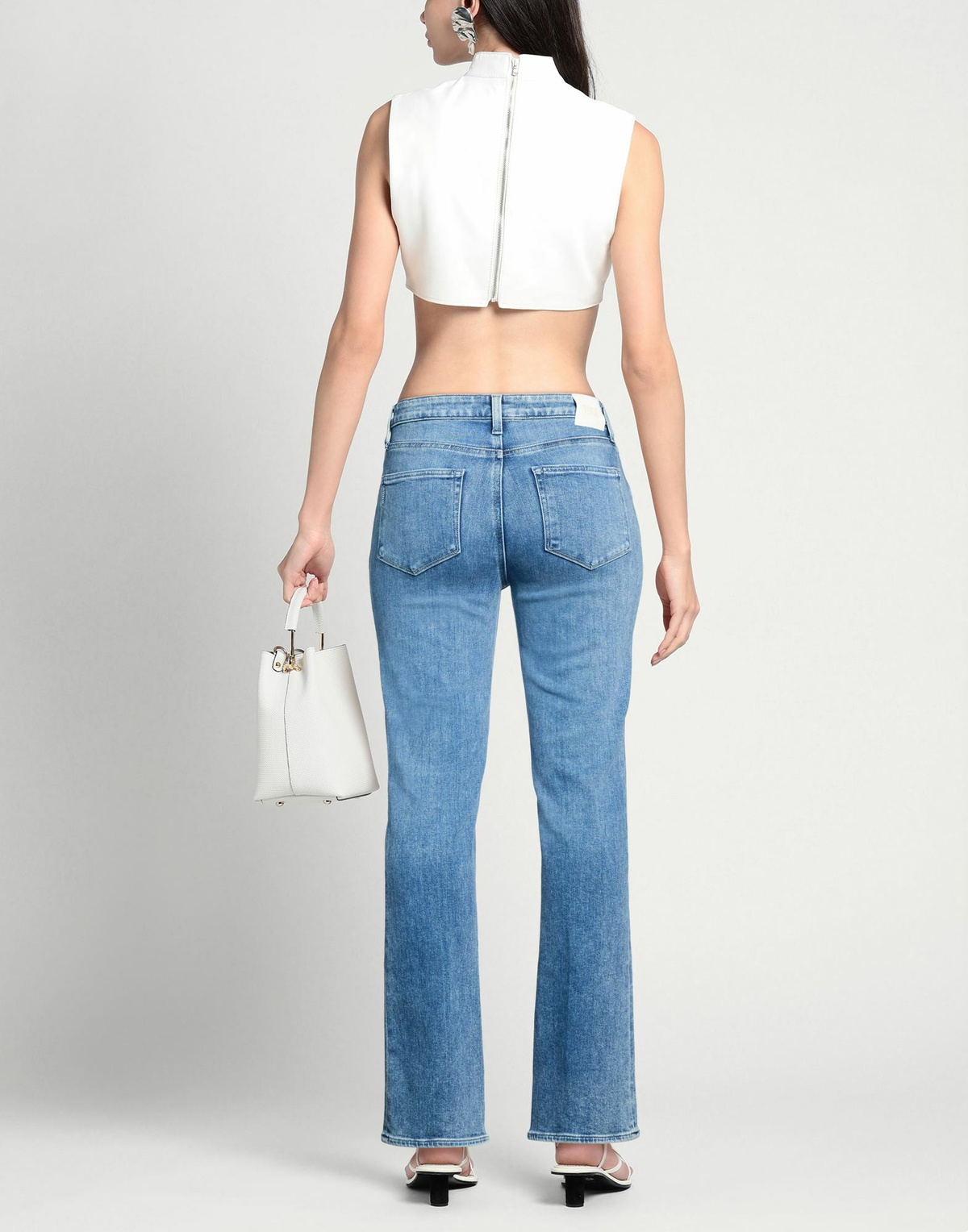 Paige Womens Jeans in Blue