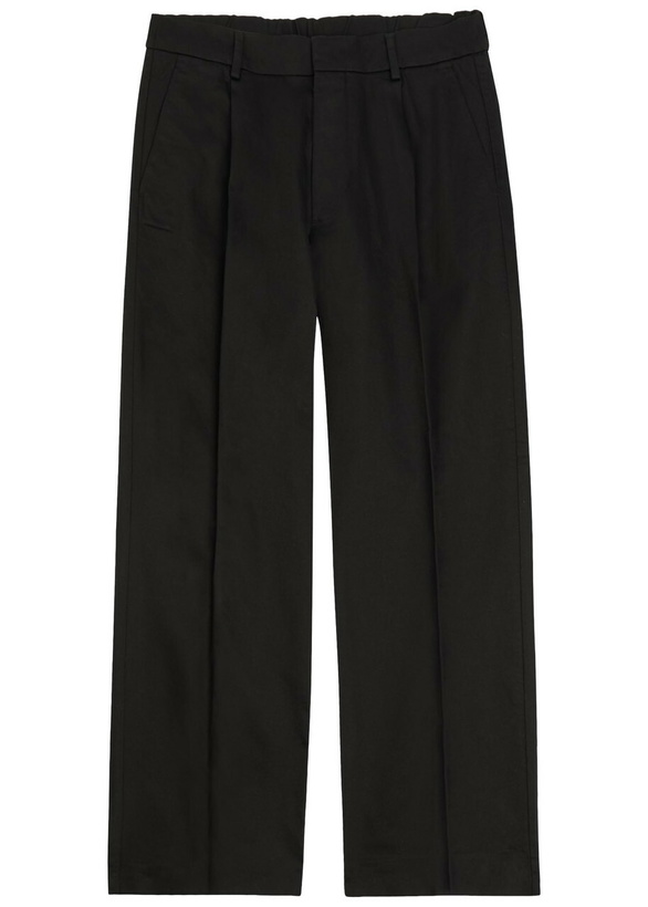 Photo: NN07 Kay Stretch-cotton Trousers Black