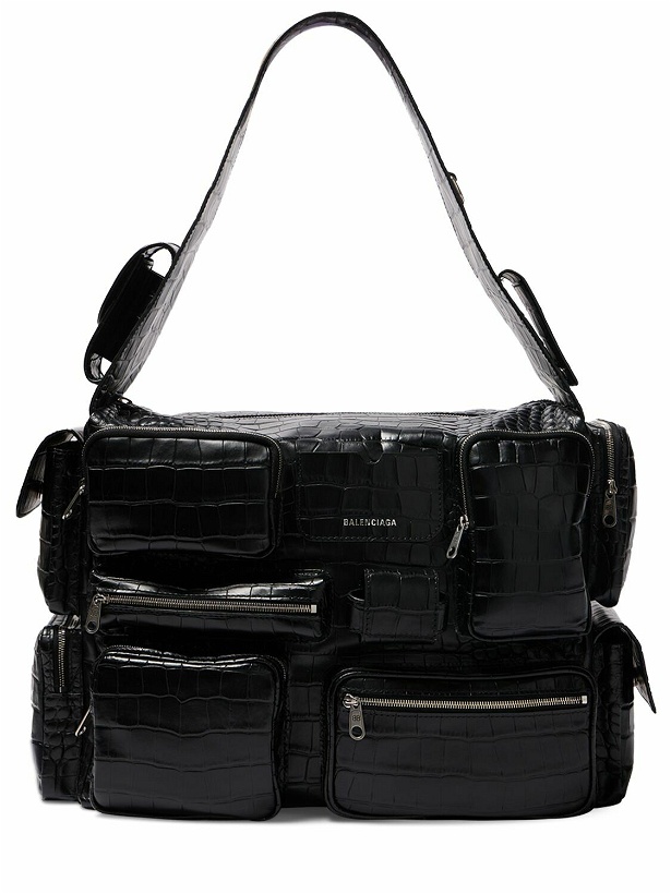Photo: BALENCIAGA - Superbusy Leather Sling Bag