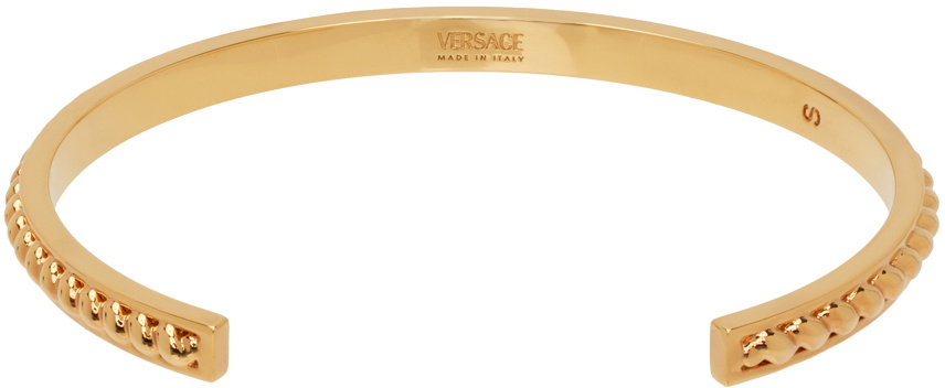 Gold Greca chain bracelet, Versace