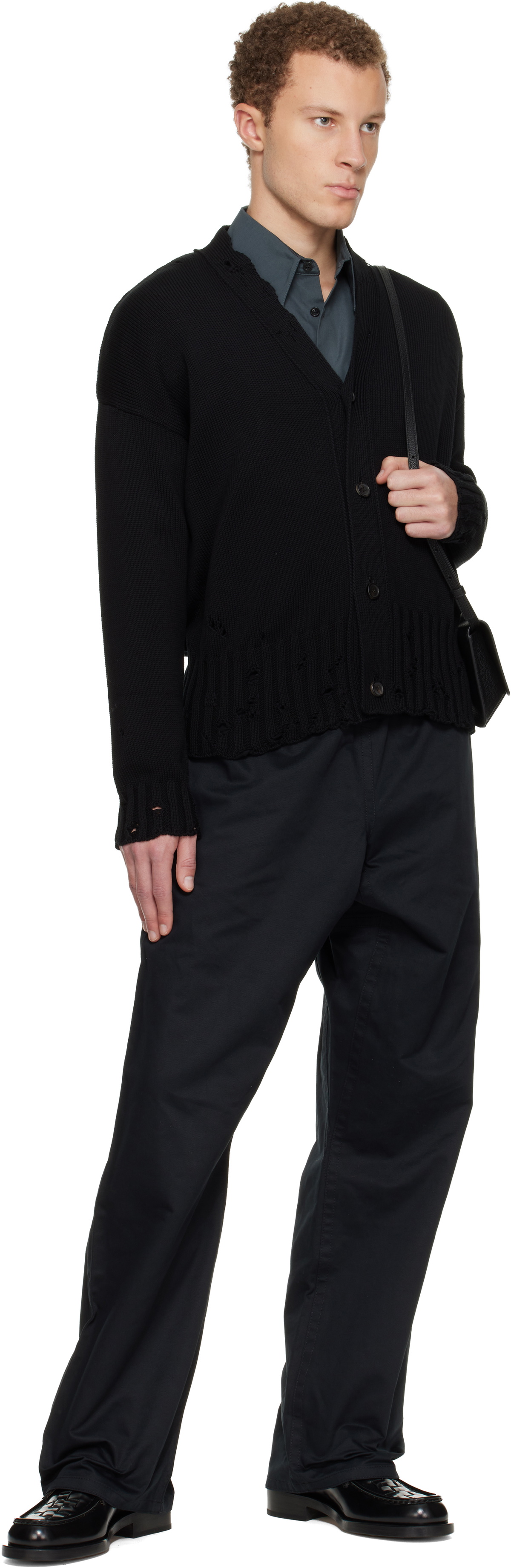 Marni Black Marni Symbol Cotton Cardigan