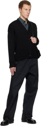 Marni Black Marni Symbol Cotton Cardigan