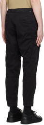 BOSS Black Paneled Cargo Pants