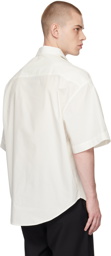 AMI Paris White Boxy Shirt
