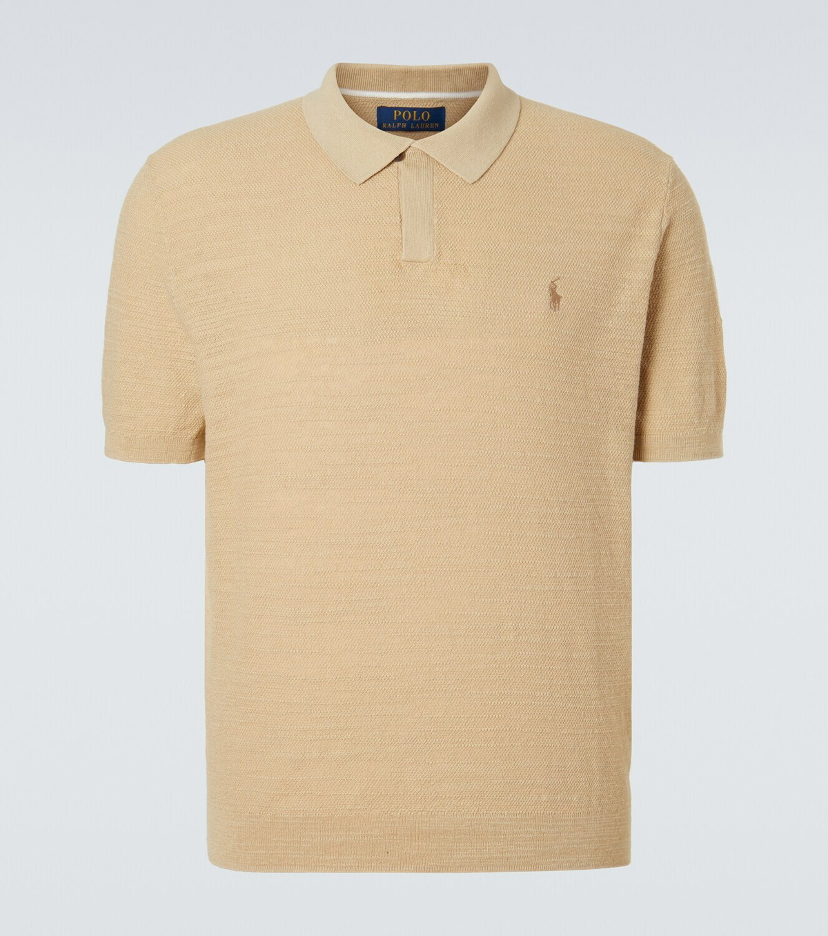 Polo Ralph Lauren Cotton and linen polo shirt Polo Ralph Lauren