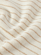 TEKLA - Striped Organic Cotton-Terry Towel