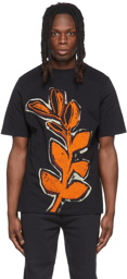 Paul Smith Black Leaf Sketch T-Shirt