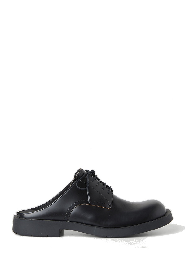 Photo: Docky 1978 Brogue Mules in Black