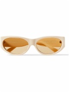 Rhude - Agnelli Oval-Frame Acetate Sunglasses