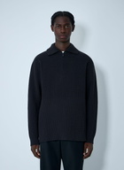 Yohji Yamamoto Half-Zip Sweater