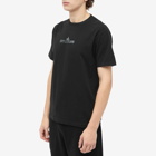 Stone Island Men's Stamp Centre Logo T-Shirt in Black