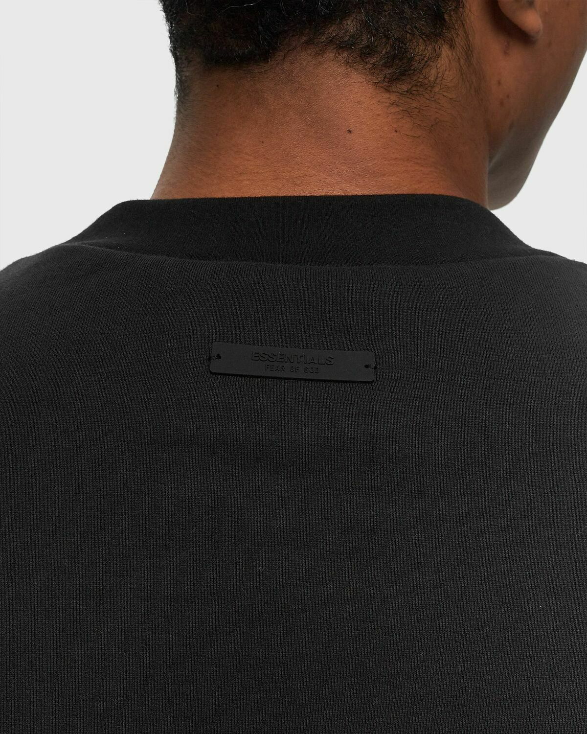 Fear Of God Essentials Heavy Fleece Crewneck Black