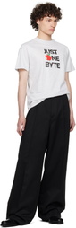 Coperni Gray Disney 'Just One Byte' Boxy T-shirt