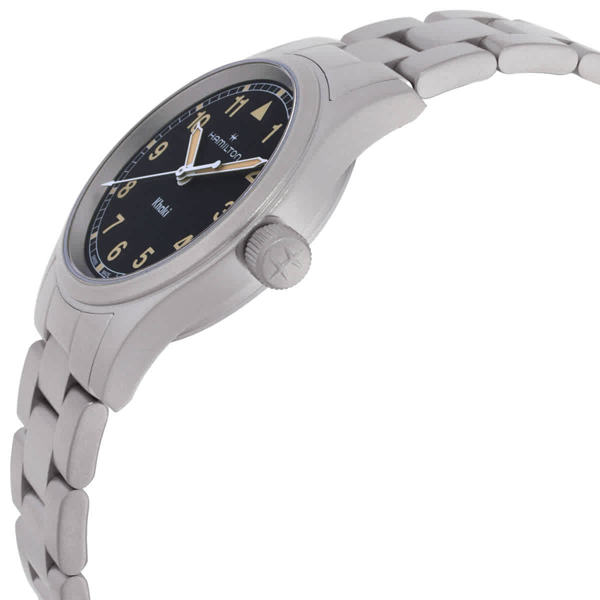 Hamilton Khaki Field Quartz Black Dial Ladies Watch H69301131