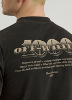 Off-white Martyrdom Printed Cotton T-shirt Black