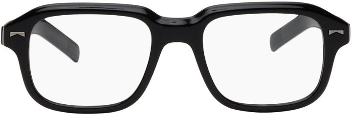 Photo: Montblanc Black Rectangular Glasses