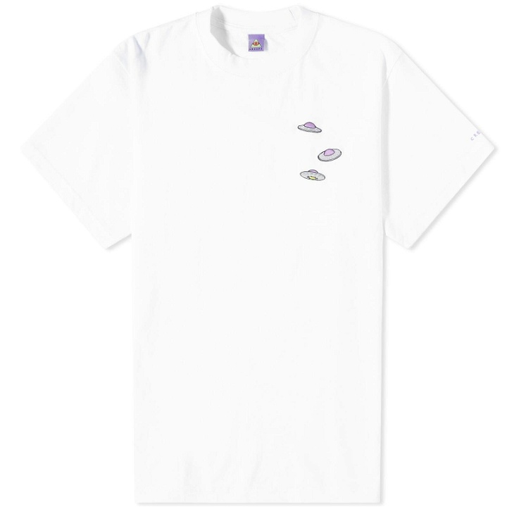 Photo: Creepz Men's Invasion UFO T-Shirt in White