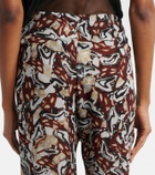 Dries Van Noten Printed straight pants