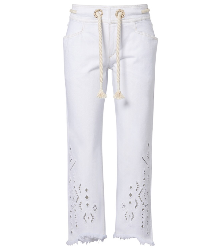 Photo: Isabel Marant Alison straight jeans