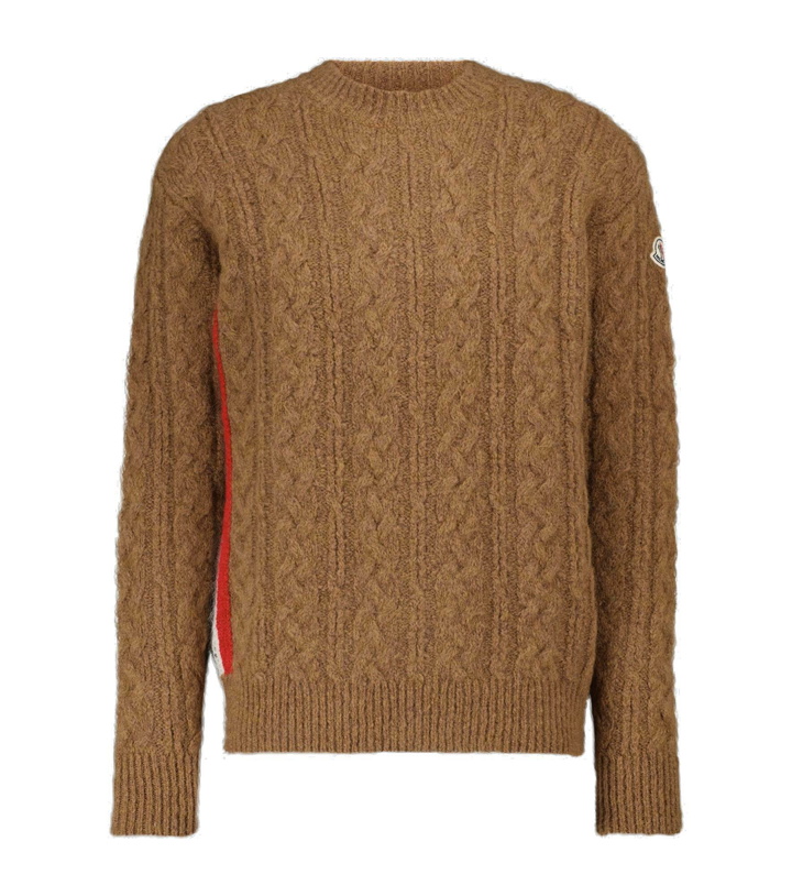 Photo: Moncler - Alpaca and wool-blend sweater