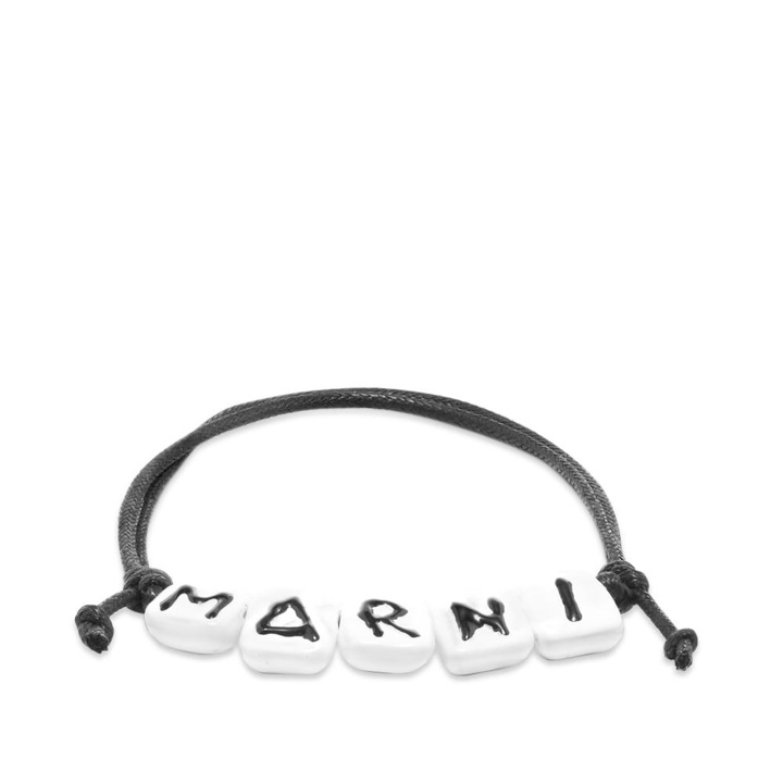 Photo: Marni Hand Painted Beads Leather Bracelet