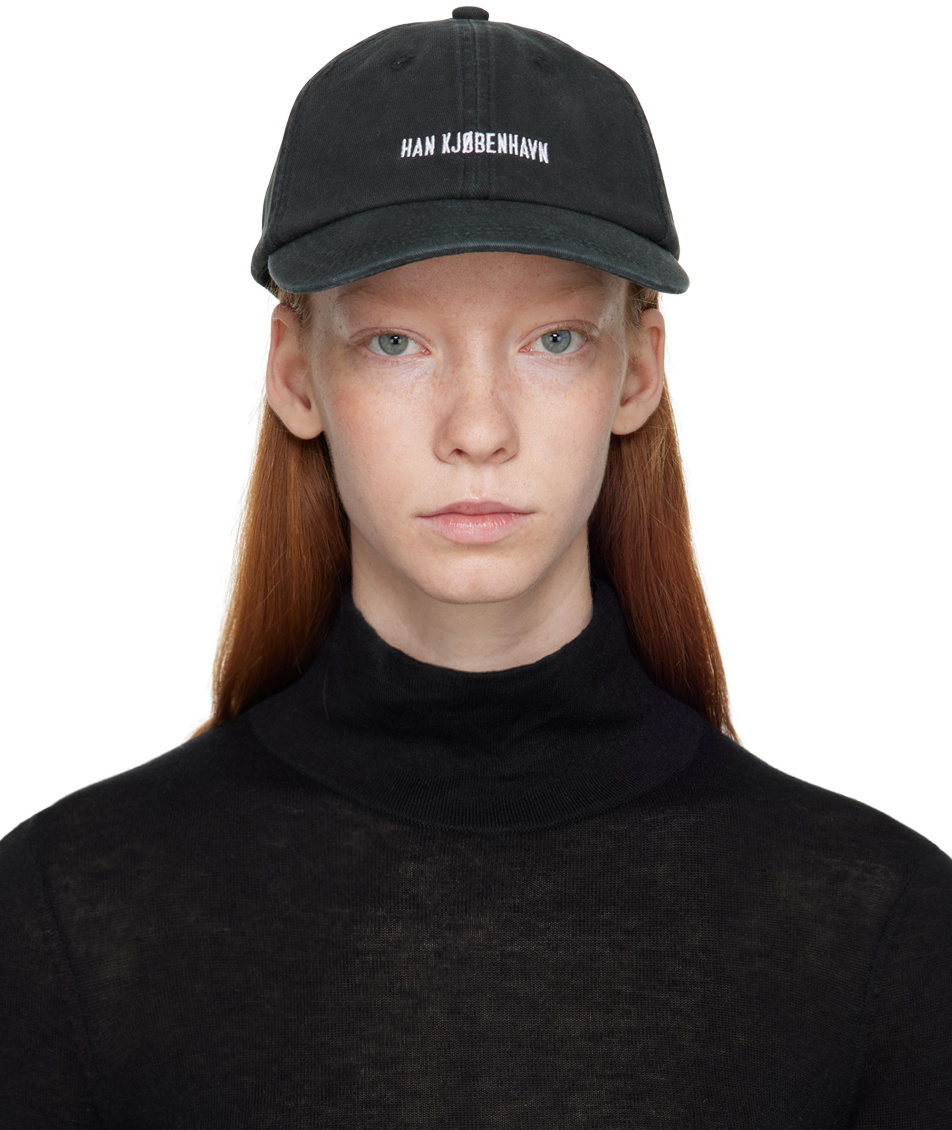 Han Kjobenhavn Black Logo Cap