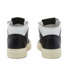 Rhude Men's Cabriolets Sneakers in Black/White