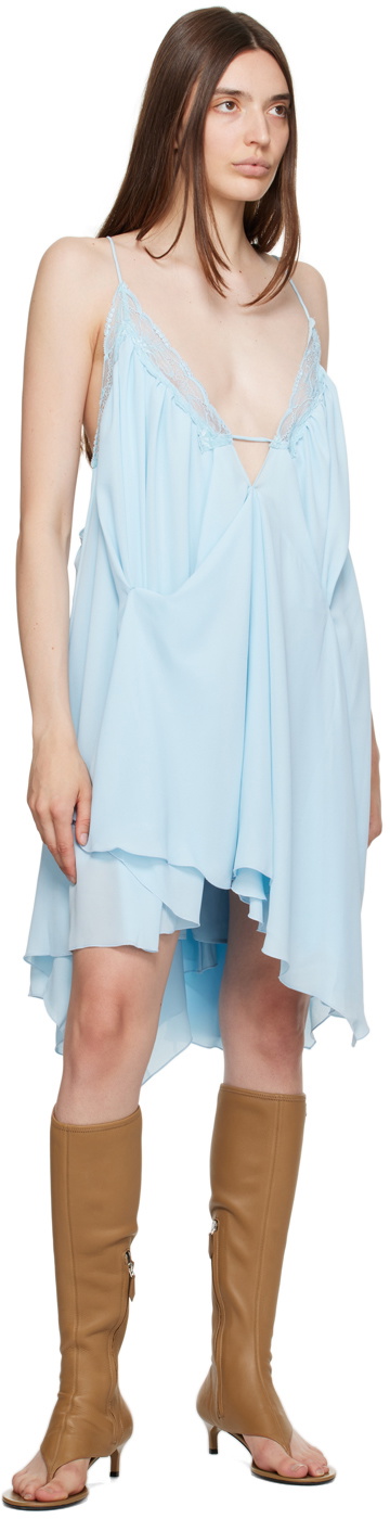 VAILLANT Blue 'La Boom' Minidress
